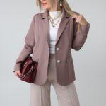 Żakiet damski plus size klasyczny 42-50
