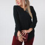 Błyszcząca bluzka plus size 44-54