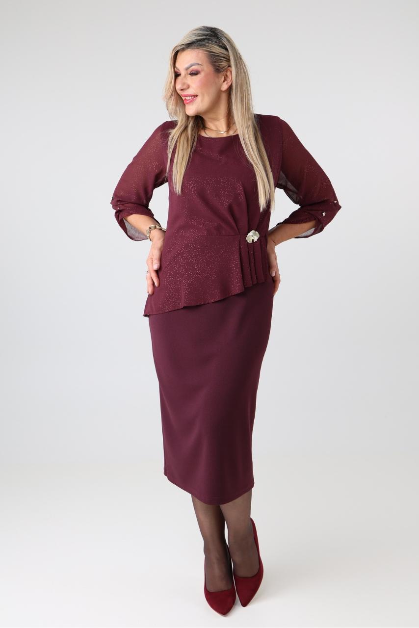 Elegancka sukienka XXL na wesele duże rozmiary