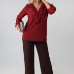 elegancka-bluzka-damska-plus-size-z-zabotem-plisowana-bordowa (4)
