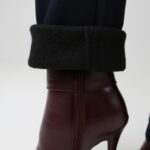 ocieplane-spodnie-damskie-plus-size-proste-z-wysokim-stanem-granatowe (4)