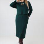 sukienka-dluga-elegancka-plus-size-z-imitacja-bluzki-butelkowa-zielen (3)