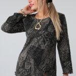 tunika-damska-plus-size-asymetryczna-z-ozdobna-kokardka-czarno-bezowa (3)